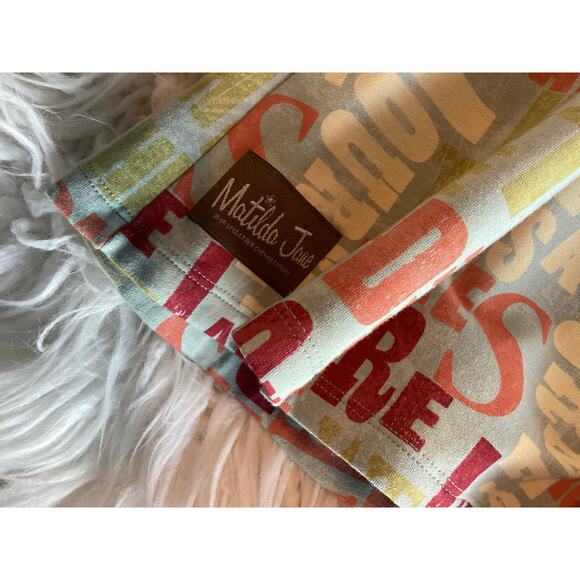 NWT Matilda Jane Girl Field Trip Traveling Long Sleeve Dress Multicolor SZ 8 - Picture 6 of 9